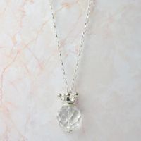Halskette Silber 925 & Bergkristall (SK1276.AH16BK)