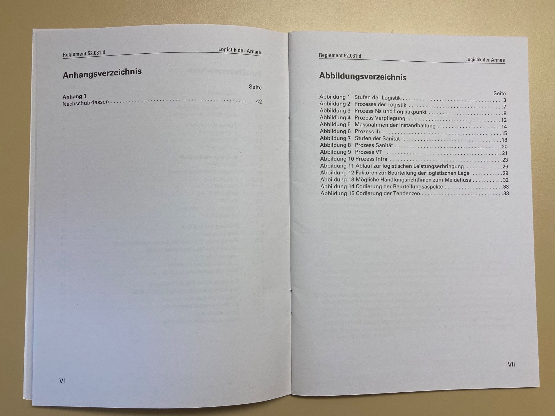 Bücher: 2 Reglemente: Instandhaltung / Logistik - Schweizer Armee – Gebraucht aus Brütten von Hst1 5