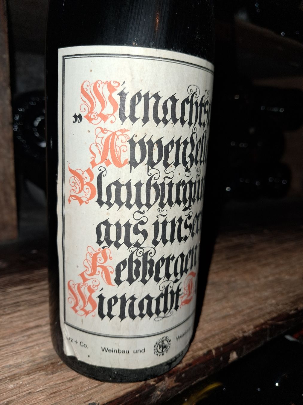 Vino: Pinot noir saint gall 1994 – Nuovo e nell'imballaggio originale da Le locle venduto da juliensaran 2