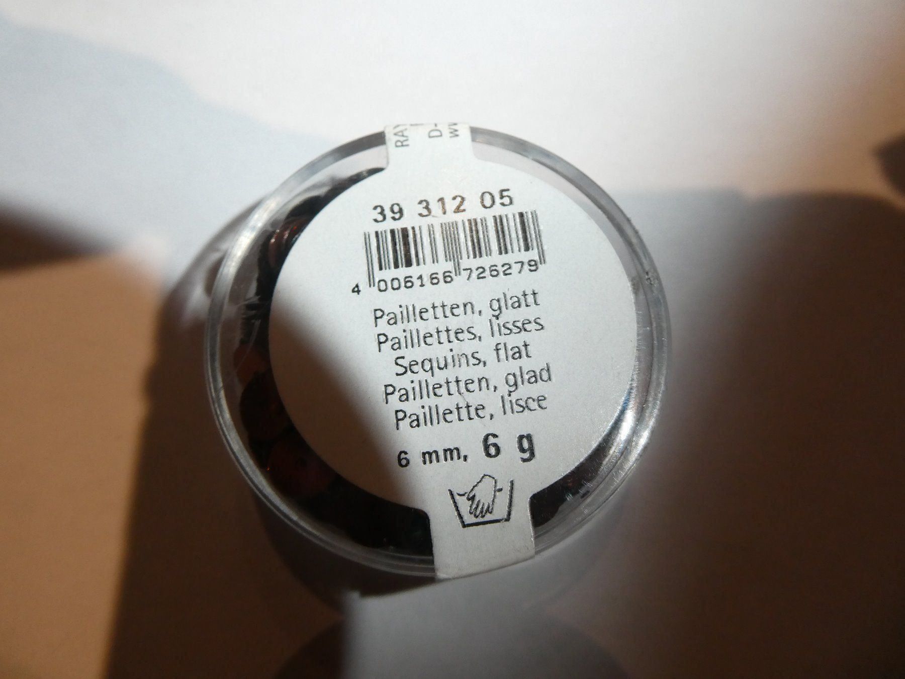 Kit bricolage: pailletten glatt lisses 3931205 – Nuovo e nell'imballaggio originale da Lajoux JU venduto da Briard0 2