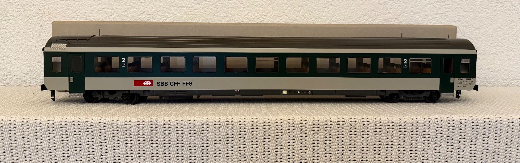 Hermann Trains électriques: Hermann / Spur 0 / SBB EW B 2. Kl. / unbespielt – Neuf avec emballage d'origine à Bad Ragaz par User_E43 1