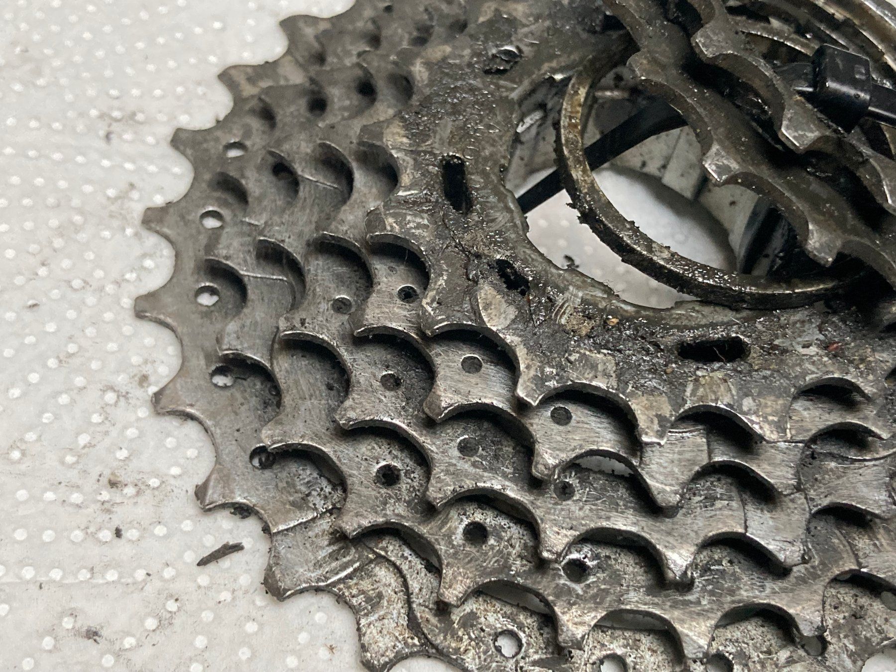 Shimano Ersatzteile: Cassette Shimano HyperGlide / 8 vitesses / 11 - 28T / 265 g. – Gebraucht aus Froideville von EL.YACHT.Okaz 3