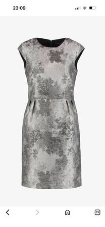 Esprit Kleid, Silber, Gr. 40 ideal für die Festtage!