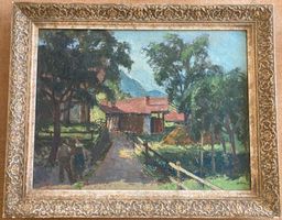 Gemälde / Haus und Garten von Heinz Balmer      (ID 5260)