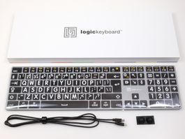 LOGICKEYBOARD TITAN UK English, Tastatur für Mac, Bluetooth