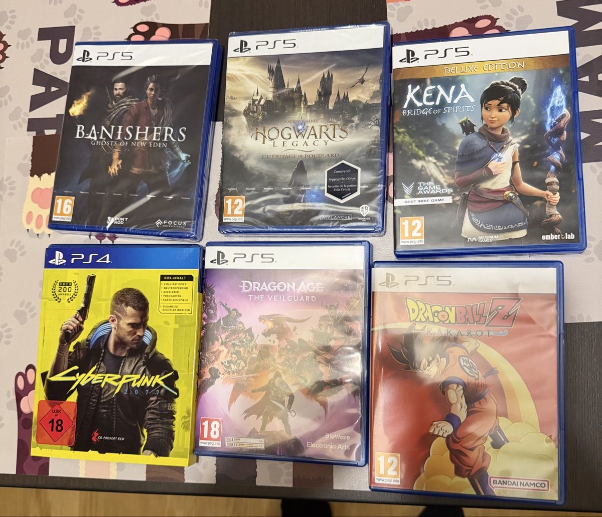Sony Jeux: Jeux ps5 + caméra ps5 – Neuf (Voir description) à Onex par Nicola1220 1