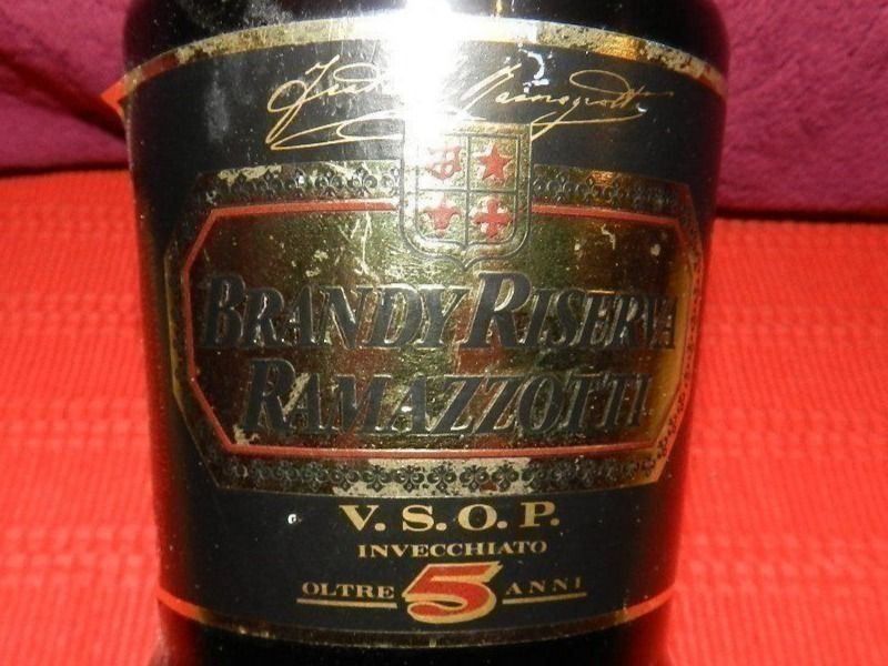 Bevande alcoliche: Brandy Riserva Ramazzotti 1990s – Nuovo (secondo la descrizione) da Emmenbrücke venduto da Ulisse-22 1