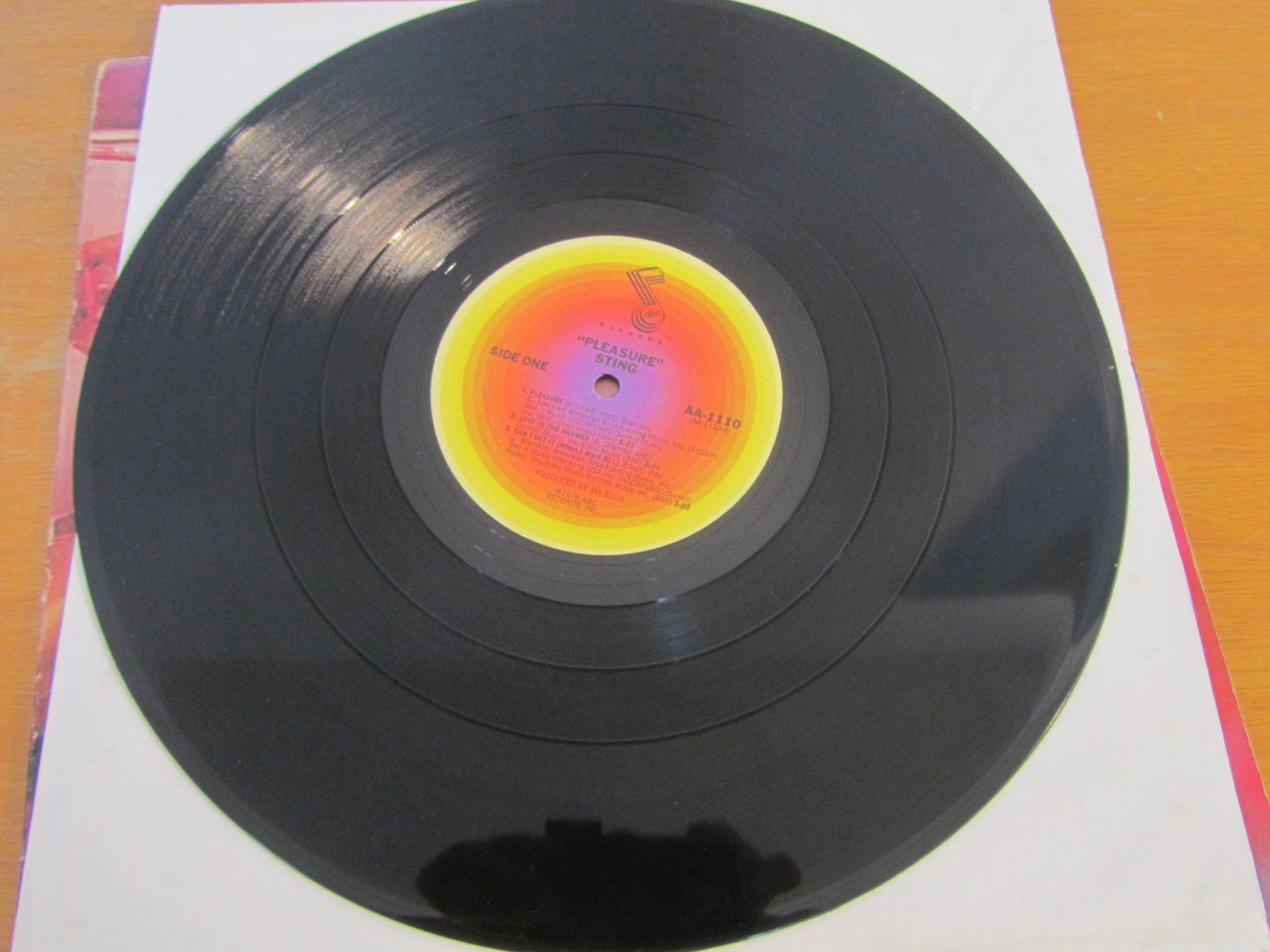 Schallplatten: STING:   Pleasure – Gebraucht aus Seengen von mikelele 3