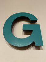 Alublech-Buchstabe G