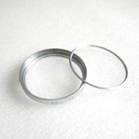 49mm Metalfilterring ohne Glas /bague filtre sans verre
