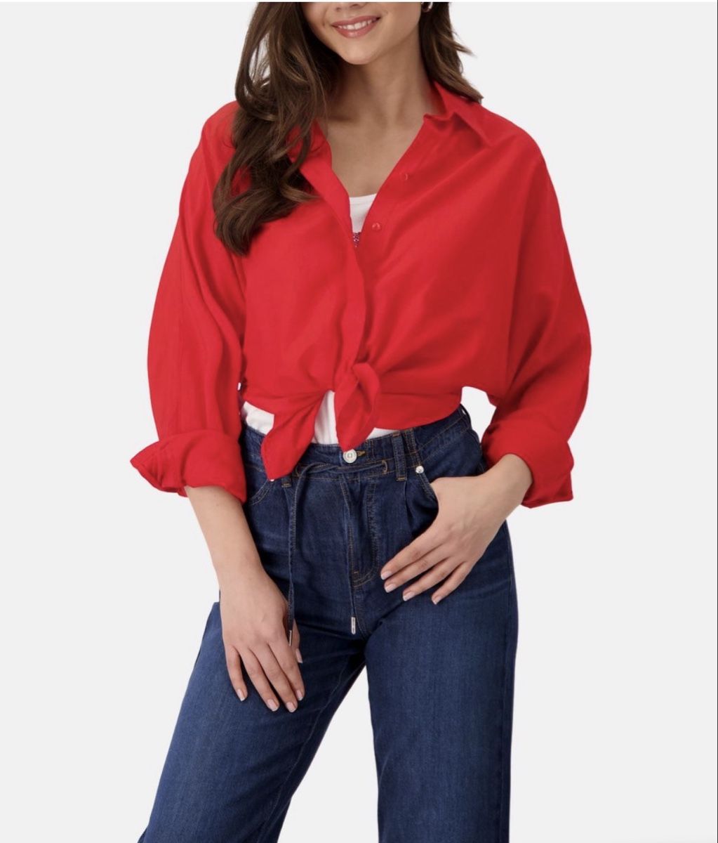 Camicette: ROTES BLUSEN-HIGHLIGHT VON MONARI – Nuovo e nell'imballaggio originale da Schaffhausen venduto da rot_yyy7 4