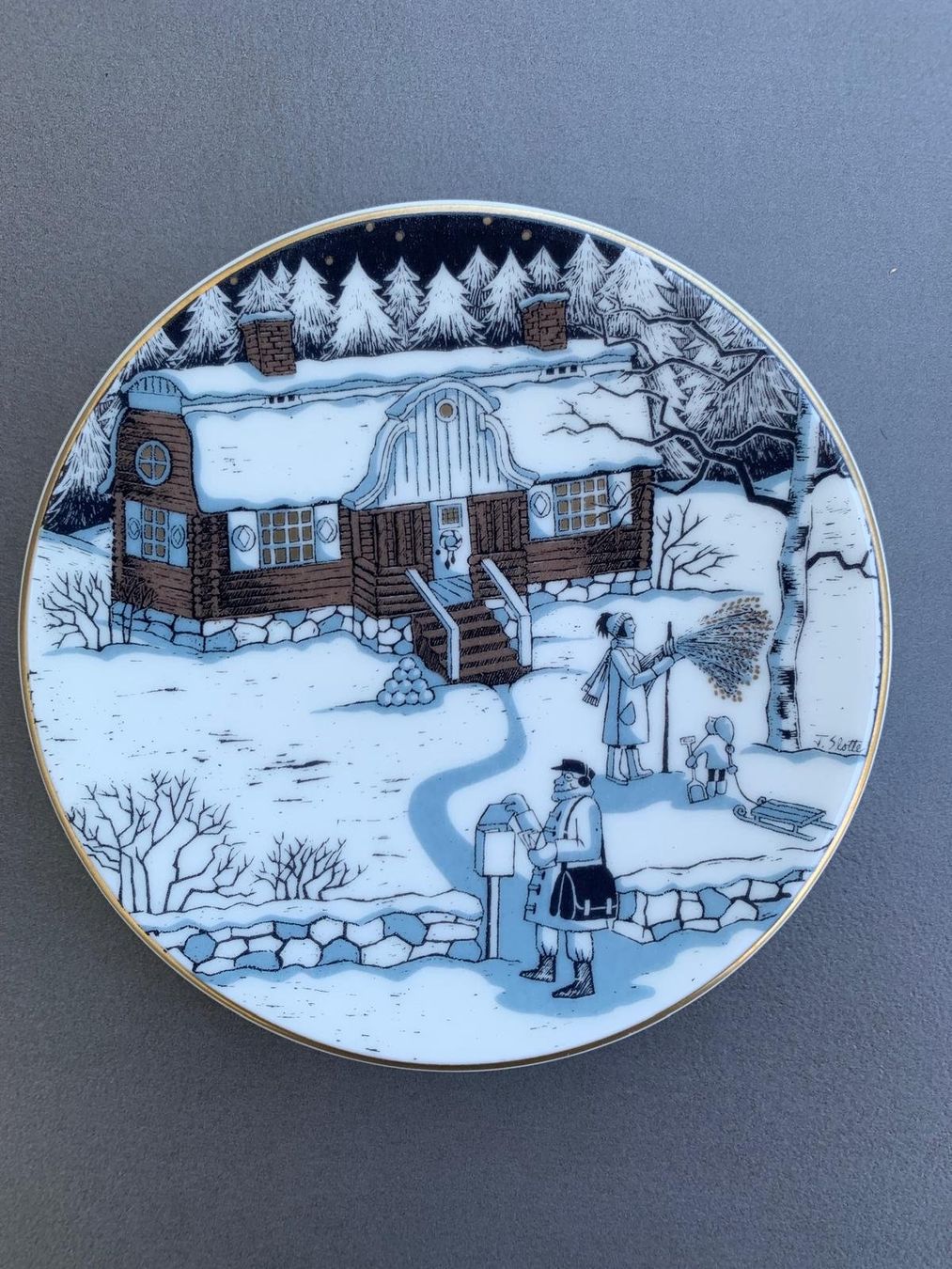 Toutes les décorations: Dekor Wandteller Finnland – D'occasion à Grossdietwil par fab_8bdy 1