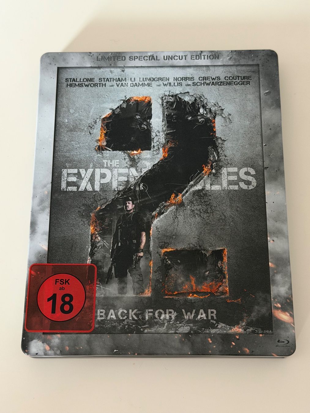 Tutti i DVDs: The Expendables 2-Back for War-Blu-Ray Steelbook – Nuovo (secondo la descrizione) da Altstätten SG venduto da sheamus