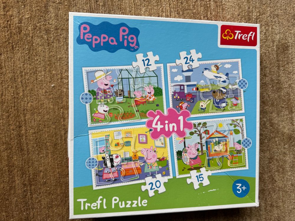 4 in 1 Puzzle - Peppa Pig | Kaufen auf Ricardo