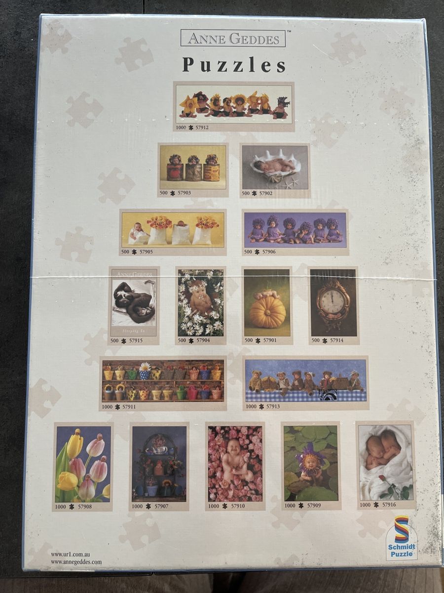 Puzzle: Anne Geddes Puzzle – Nuovo e nell'imballaggio originale da Aarau Rohr venduto da sid_h6 1