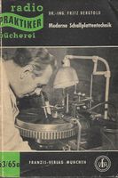 Moderne Schallplattentechnik RPB 63/65a - Radio-Praktiker