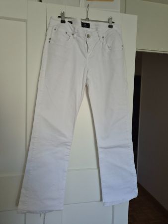 Jeans blanc maque LTB