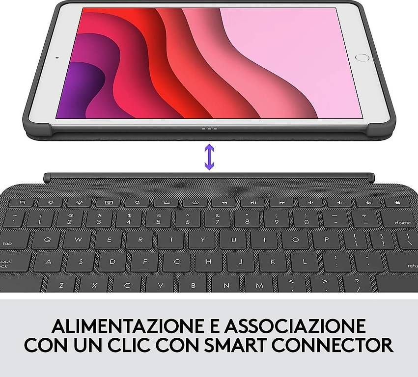Tastaturen: Logitech Combo TASTIERA Touch per iPad  – Gebraucht aus Agno von SanteCkst 3