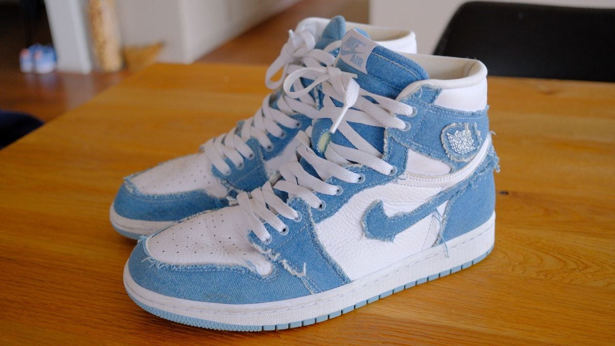 Scarpe da uomo: Nike Jordan High Denim OG Gr. 41 Sneaker – Usato da Wolfwil venduto da Poulet60 1