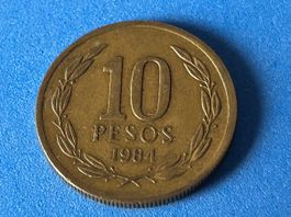 Chile - 10 Pesos 1984