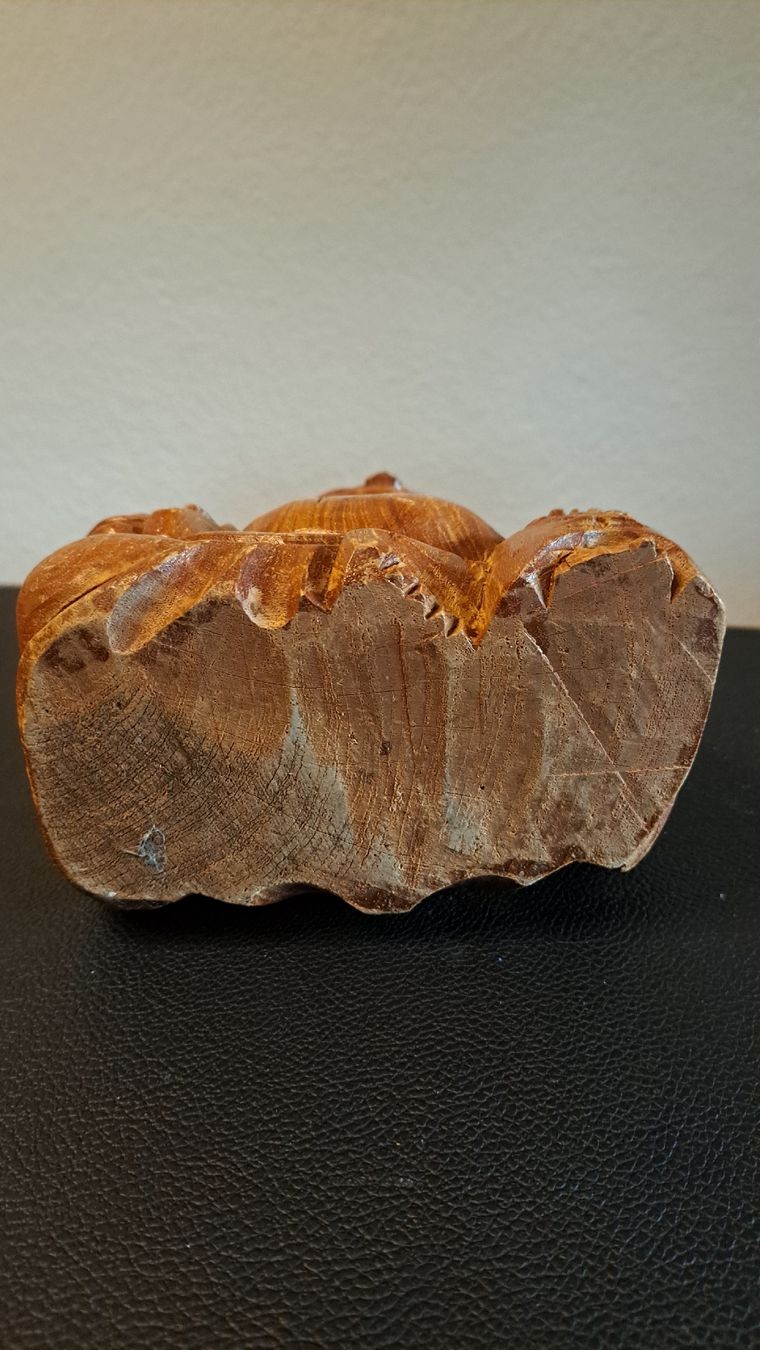 Sculptures & Statues: Buddha lachend aus Holz – D'occasion à Emmenbrücke par paula11 3