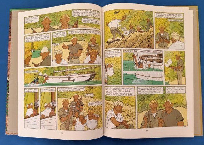 Comics: ADLER - L'île Perdu  EO 1996 – Gebraucht aus Le Locle von borgespatricia 4