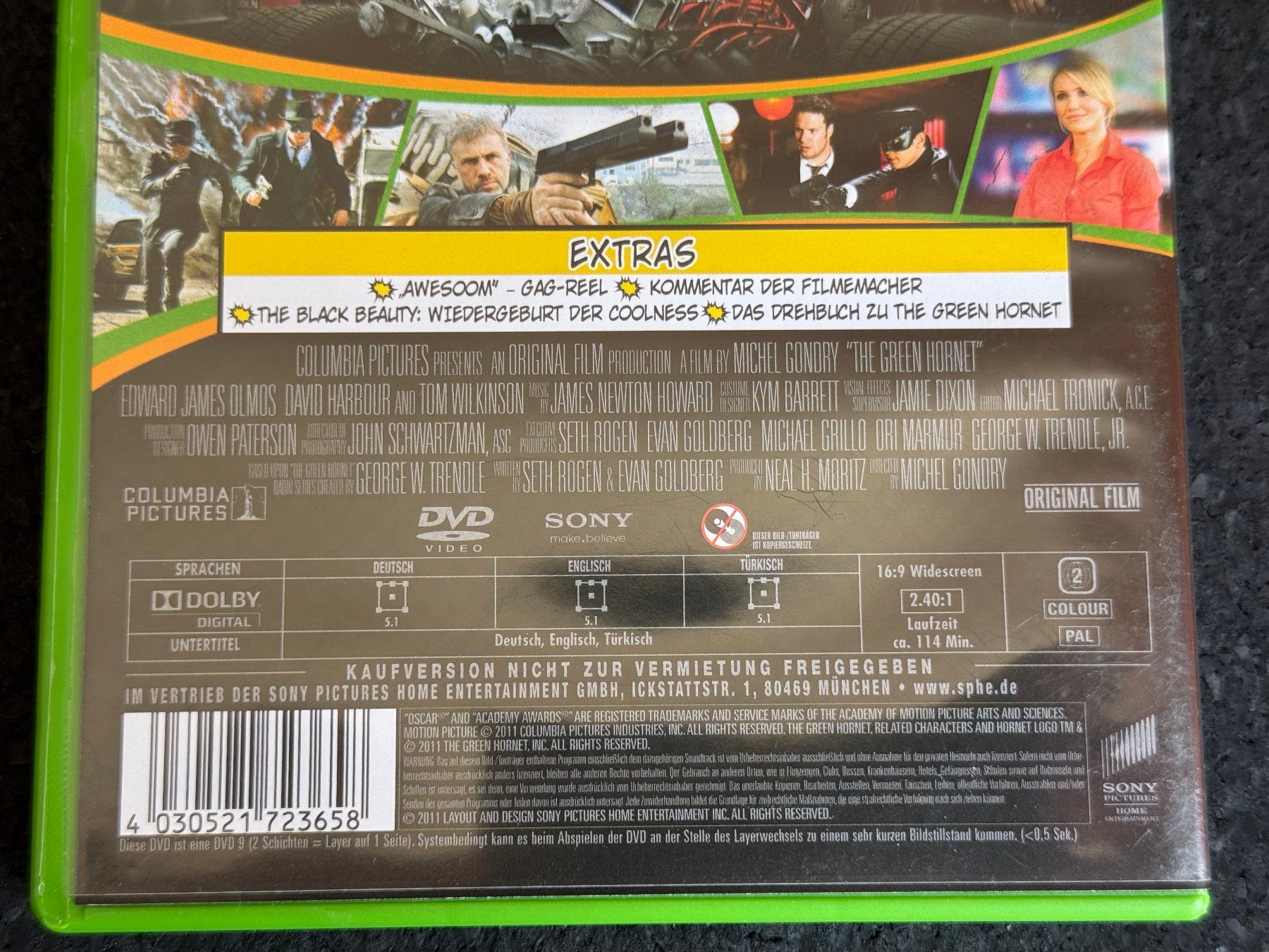 Tutti i DVDs: The green Hornet DVD DE/EN/TK – Usato da Fribourg venduto da tschjoly 3