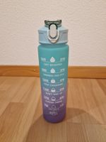 Wasserflasche Trinkflasche Kunststoff "Türkis"