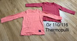 2er Set Thermopulli Gr 110/116 pink/rot Mädchen