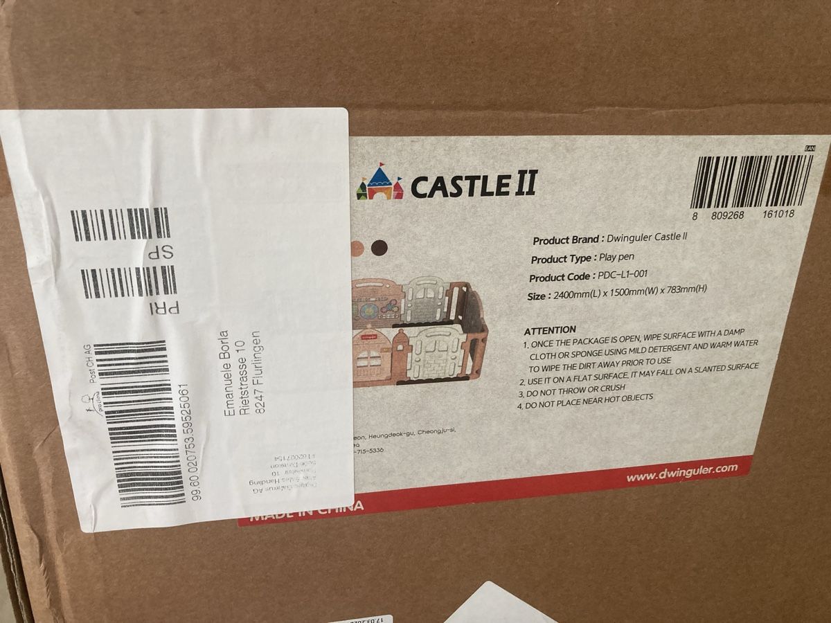 Box & Barriere di sicurezza: Dwinguler Laufgitter Castle Caramel – Usato da Flurlingen venduto da Emanuele_Borla 5