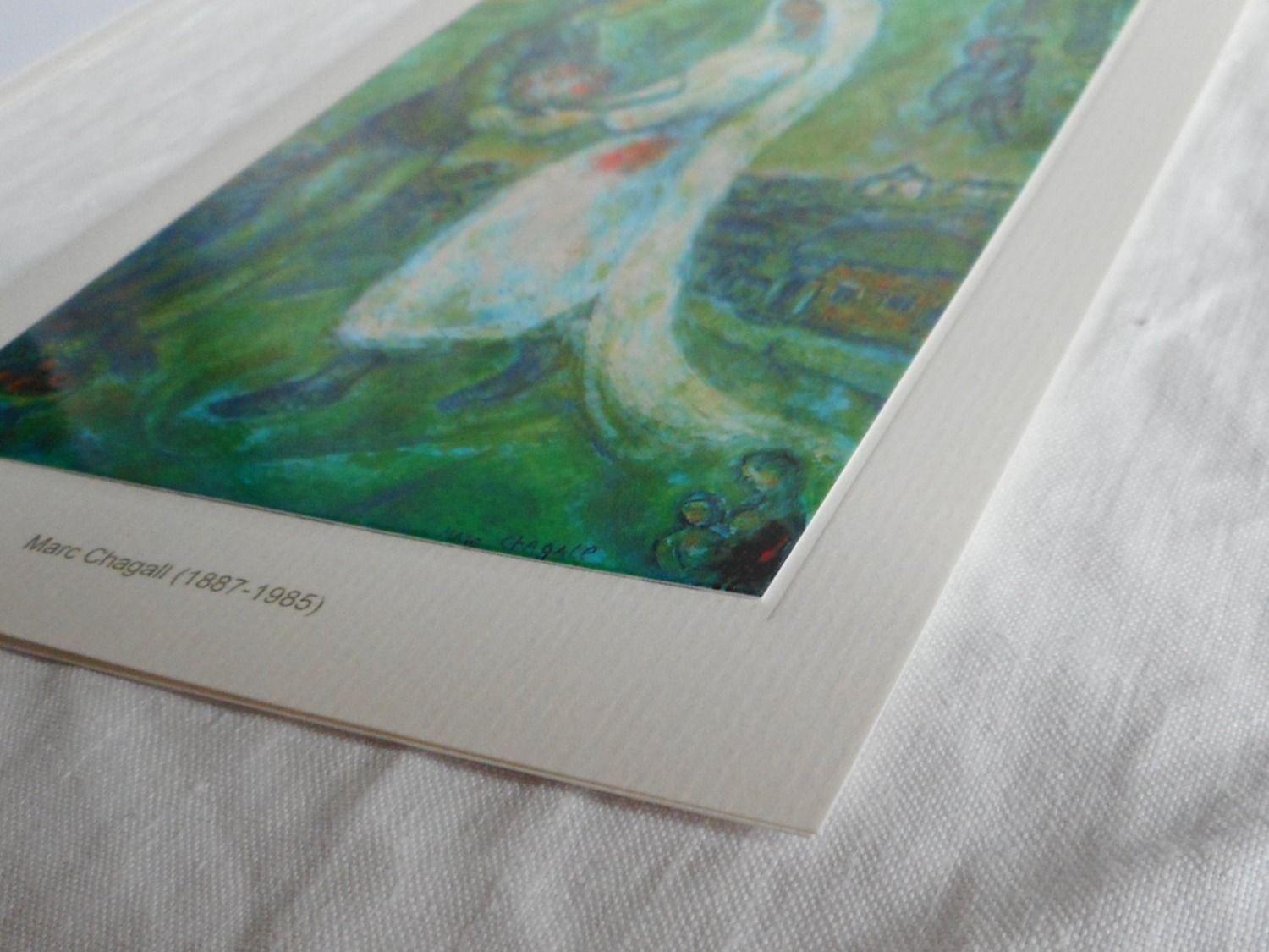 Cartoline postali: Kunstkarte - Marc Chagall – Nuovo e nell'imballaggio originale da Niederlenz venduto da Berghem 1