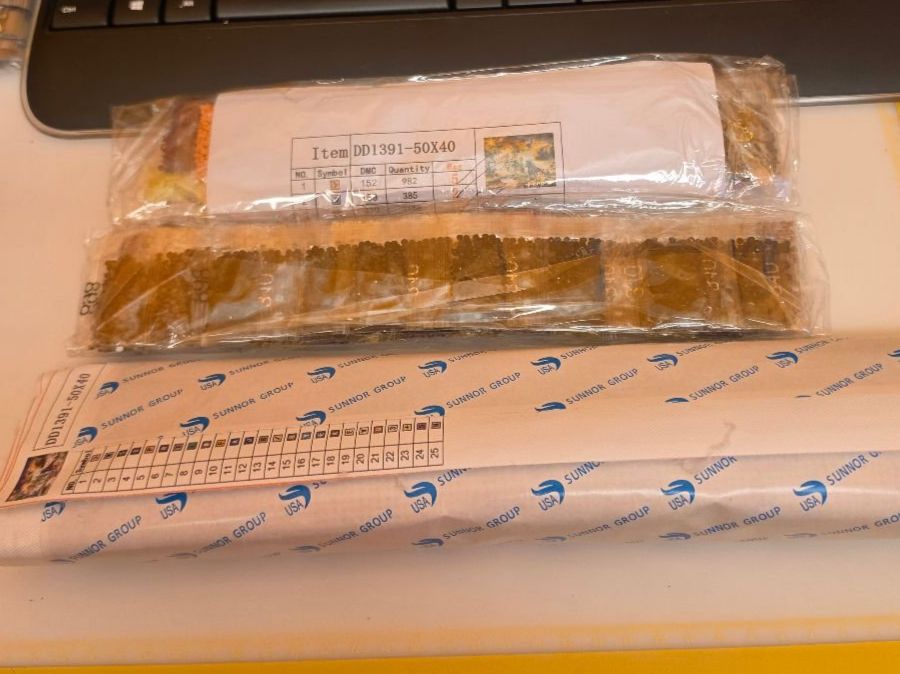 Kit bricolage: DIAMOND PAINTING SCHWARZES PFERD – Nuovo e nell'imballaggio originale da Dintikon venduto da bonita099