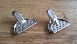 Vintage: 2 Zitronenschnitz-Presse versilbert