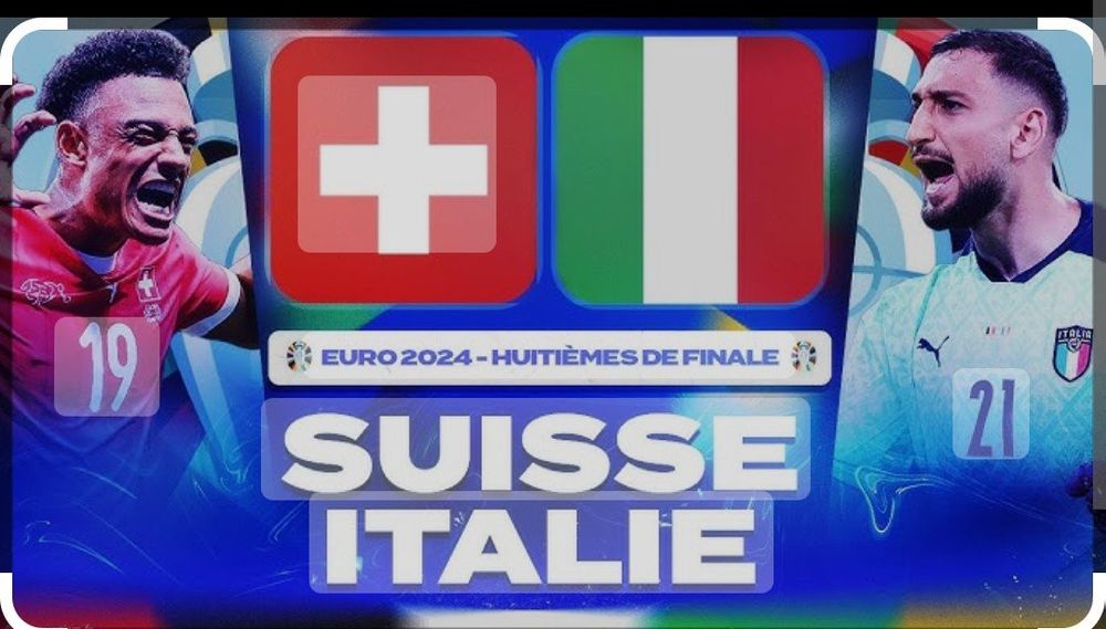 2 Euro 2024 Suisse vs Italia Prime Seats (The Top) Acheter sur Ricardo