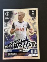 Carte Match Attax Lucas Bergvall Tottenham Hotspur 2023/24
