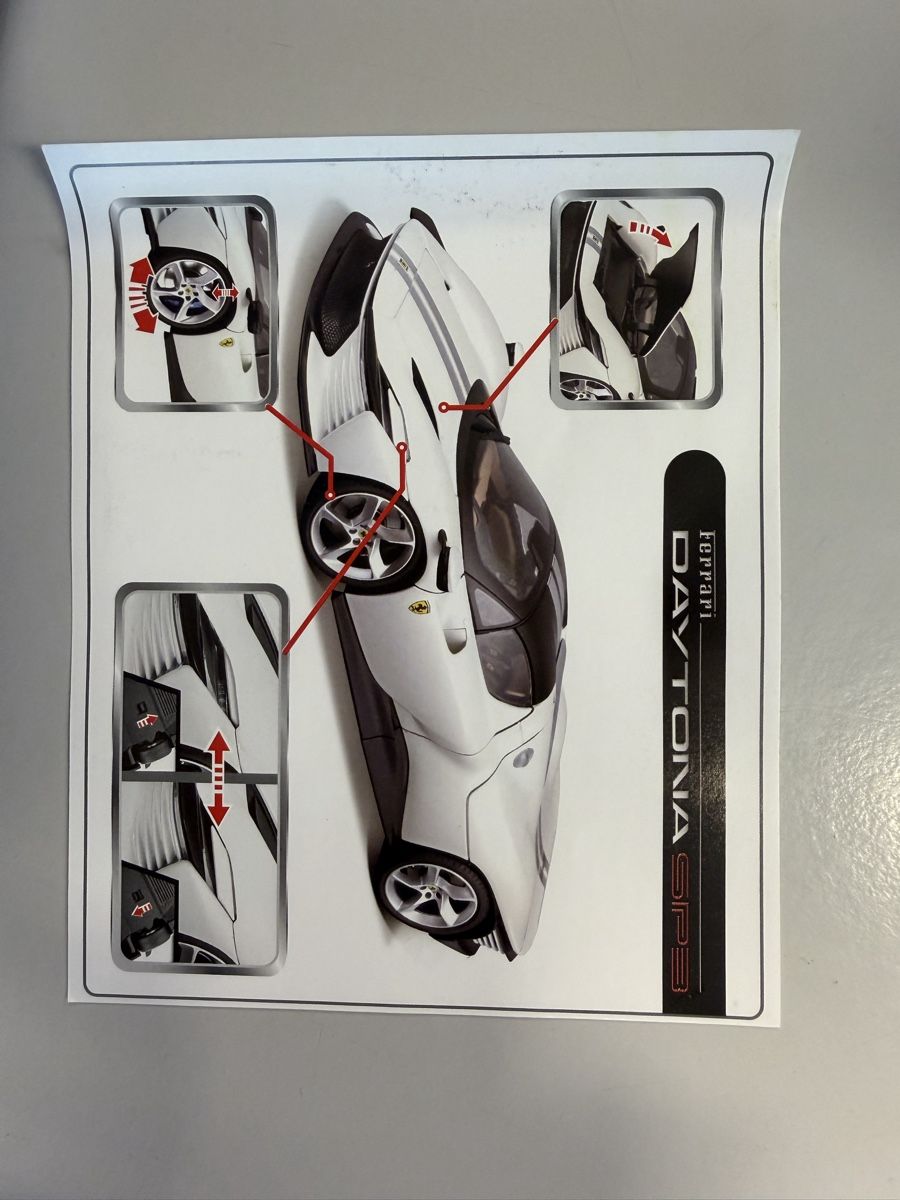 Bburago Modellautos: Ferrari Daytona SP3 1:18 Bburago – Neu und originalverpackt aus Martigny von uth_2t2d 7
