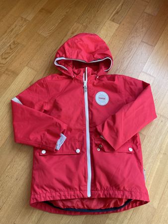 Reima Doppeljacke Grösse 128 rot Top Zustand, Rot