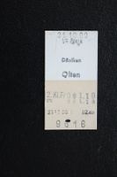 SBB - Billett - Däniken - Olten - 1990