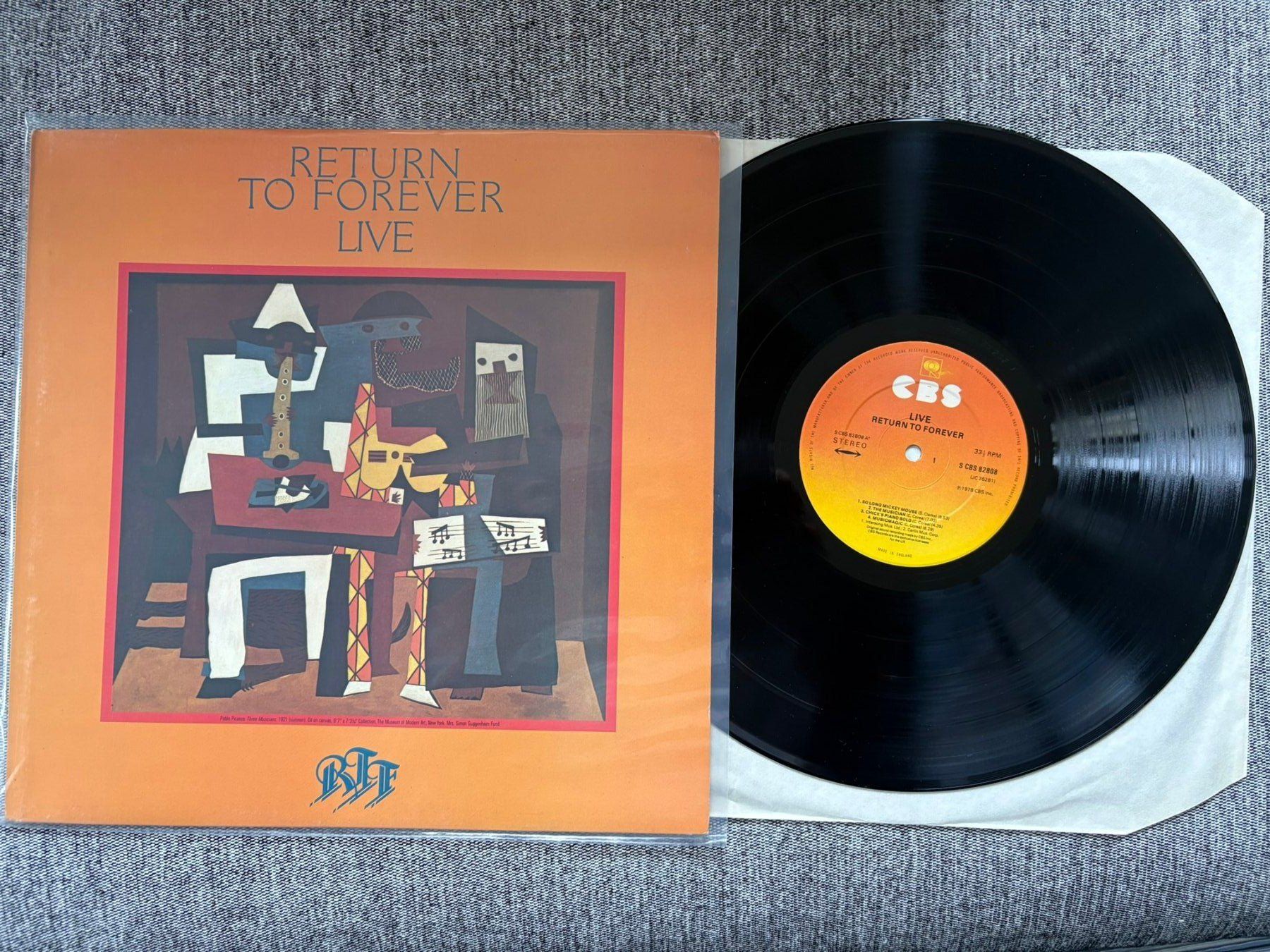Schallplatten: Return To Forever - Live - UK - 1978 - CBS – Gebraucht aus Zofingen von big_r2gx