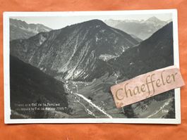 Trent Col de la Forclaz, vus depius le Col de Batme