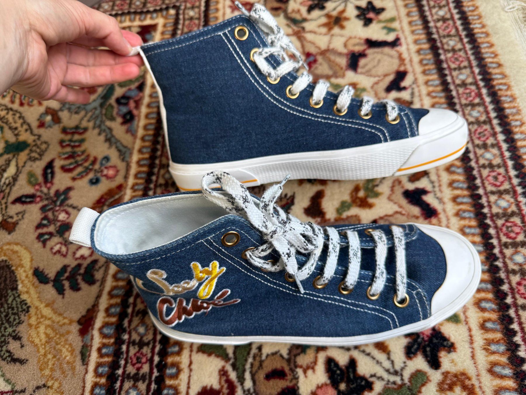 Chloé Scarpe da donna: Chloé Sneakers Schuhe Gr. 38 – Usato da Winterthur venduto da tim_cl8x 1