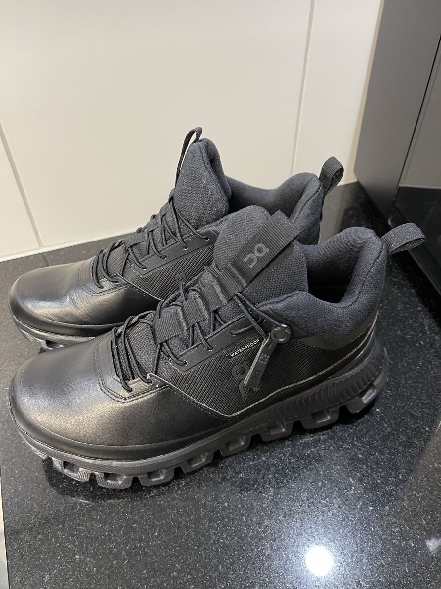 Damenschuhe: On Cloud Hi Waterproof Laufschuhe - Schwarz – Neu (gemäss Beschreibung) aus Oberrieden von Boccia1981 3