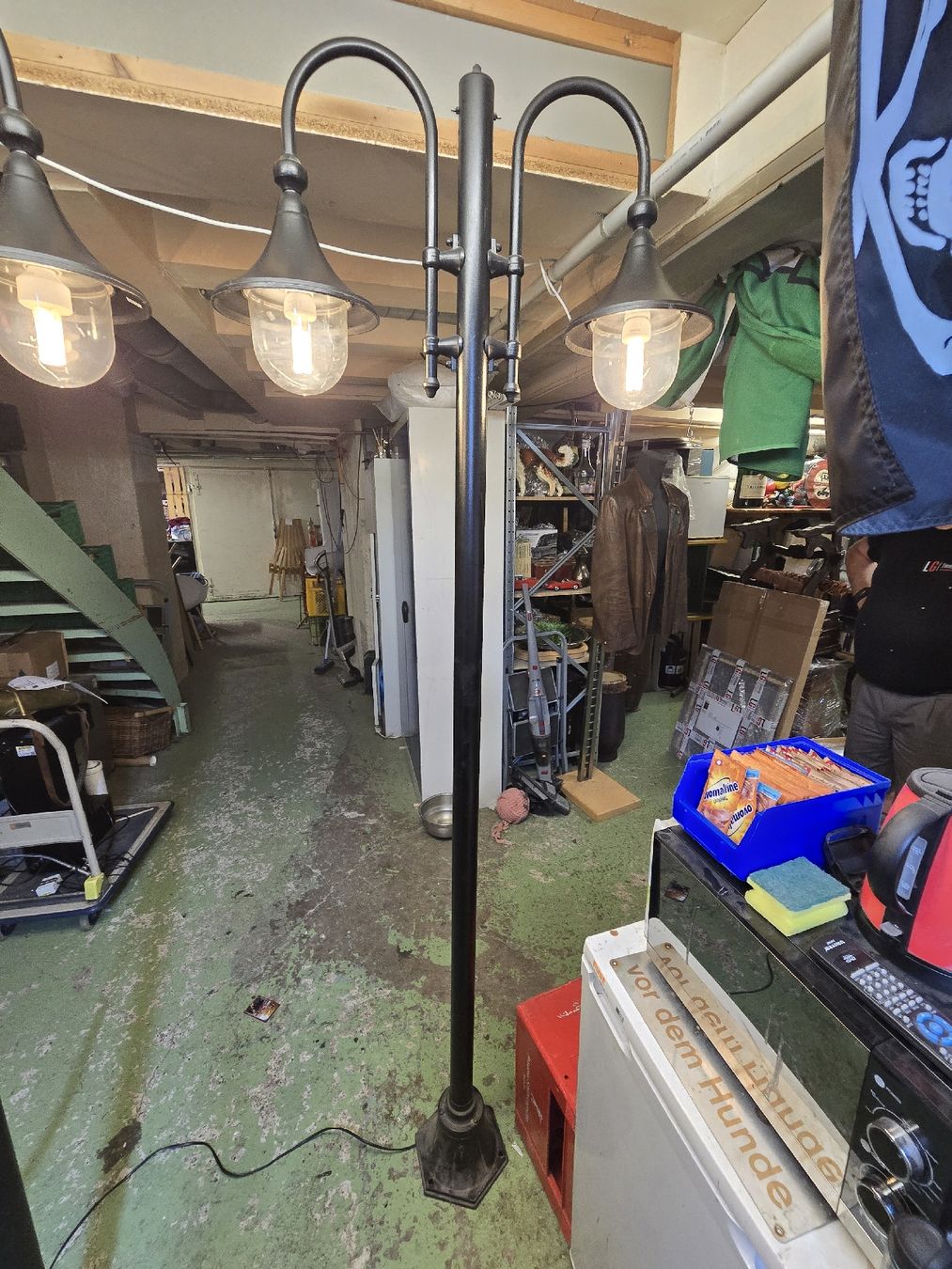 Altro in Decorazioni & Accessori: Stehlampe doppelt schwarz Strassenlaternen 220cm – Usato da Rorschach venduto da TimelessTrading