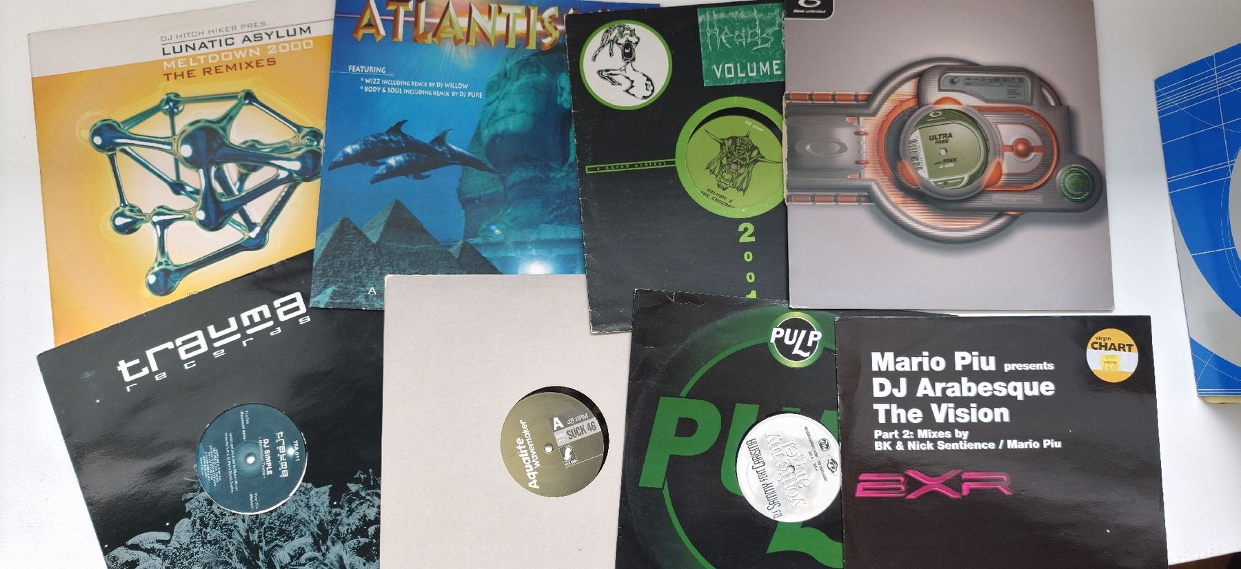 Schallplatten: Trance / Hard Trance Schallplatten Sammlung – Defekt aus Lachen SZ von ratata 5