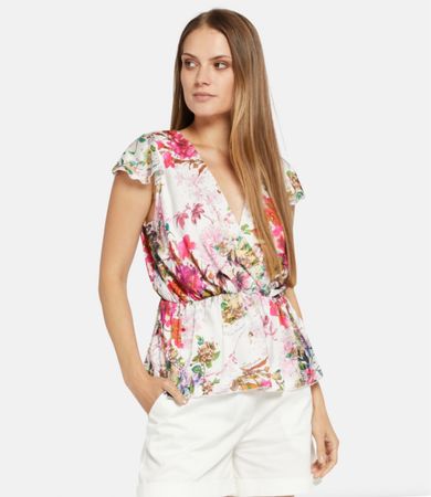 Rinascimento Damenbluse seidenweich, made in Italy neu