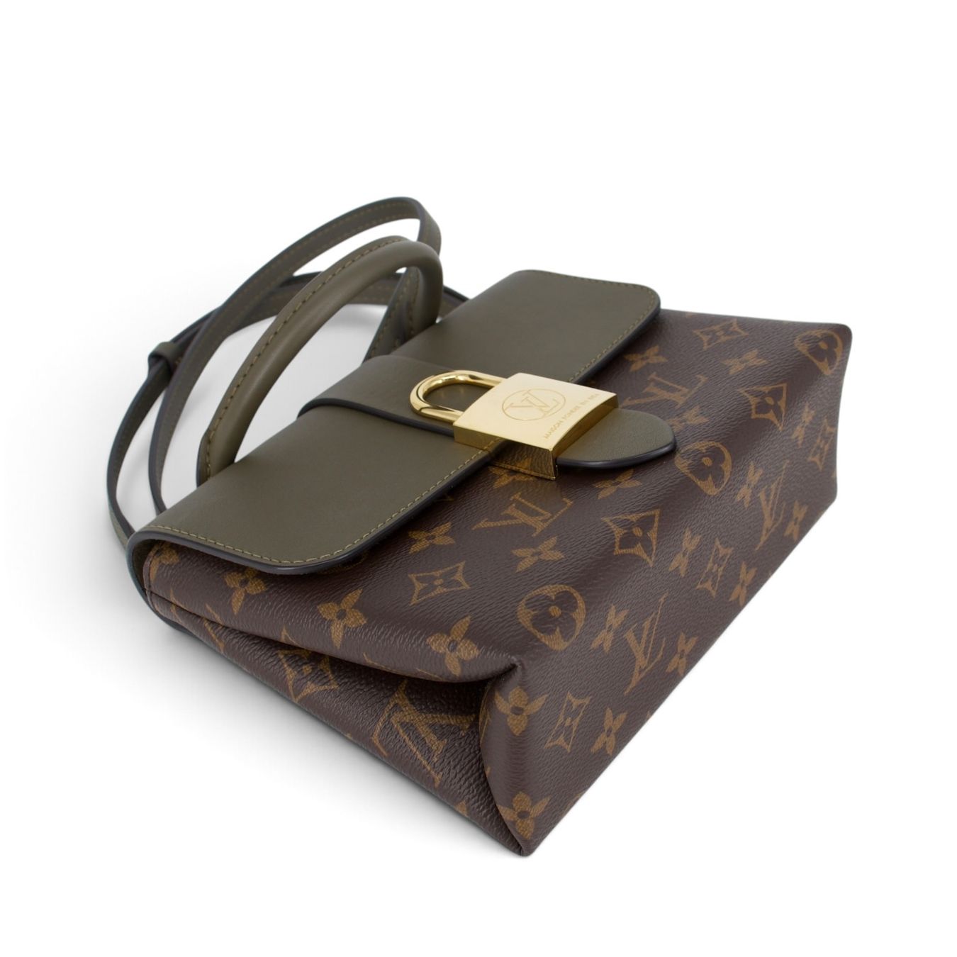 Louis Vuitton Borse da donna: Louis Vuitton Locky BB Two-way Monogram khaki – Usato da Binningen venduto da Designerlabels 7