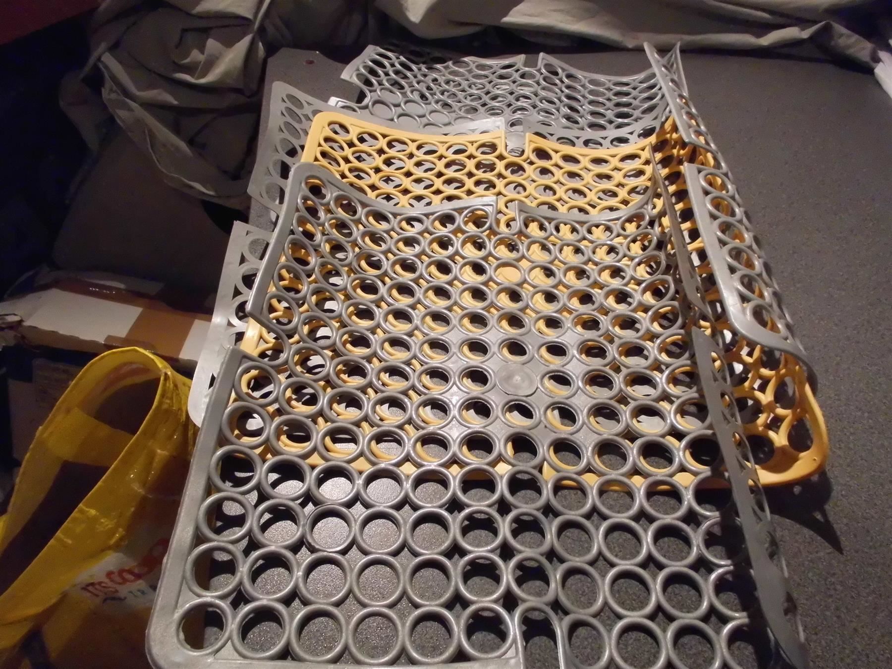 Tapis de sol: Gummi-Matten 5 Stück, grau/gelb – D'occasion à Zürich par abraxas1291