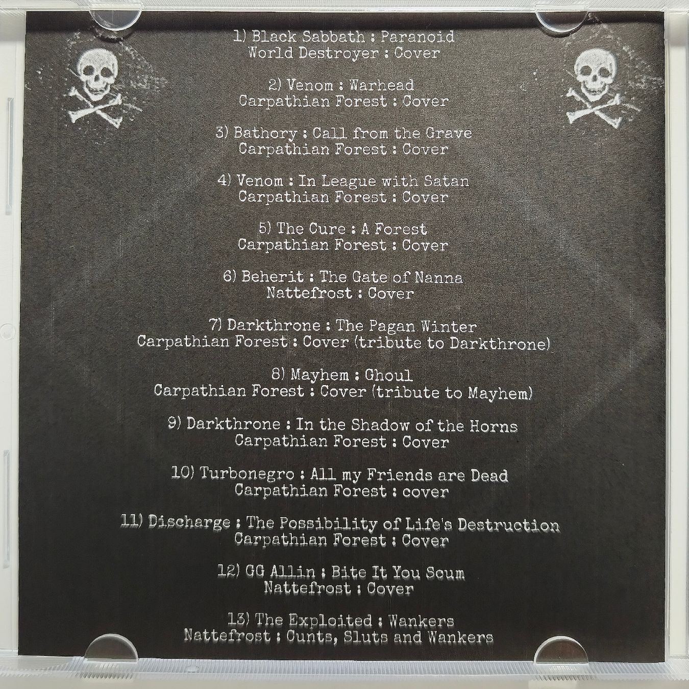CDs: Carpathian Forest CD compilation hand numbered  – Gebraucht aus La Chaux-de-Fonds von eth_v2jd 2