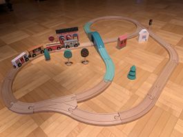 VILAC Grand Express Wooden Train Set