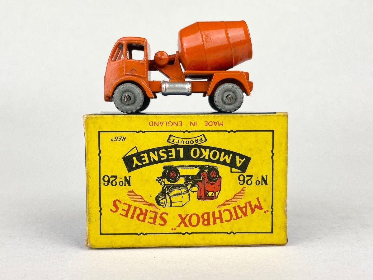 Matchbox Modellini d'auto: Matchbox Moko Lesney 26A Cement Mixer - MINT! – Nuovo (secondo la descrizione) da Genthod venduto da lightyear63 1